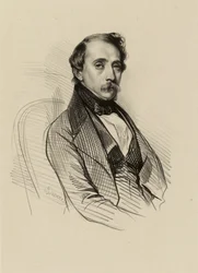 François-Alexandre David litográfus portréja (IFF 190)