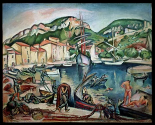 Ciotat kikötője (olaj, vászon)