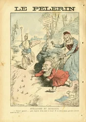 Achille Lemot (1846-1909) illusztrációja a Le Pelerinben
