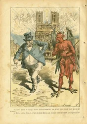 Achille Lemot (1846-1909) illusztrációja a Le Pelerinben