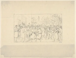 Választások Baltimore-ban, 1862. november a Konföderációs háborús rézkarcokból, 1861-63.