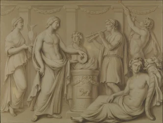 Ünnepi jelenet, 1765-66.