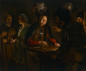 Szent Péter megtagadása, 1627 körül (olaj, vászon)