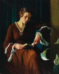 Anne Kayssler portréja, 1924.