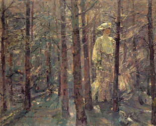 Nő az erdőben, 1906