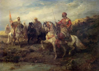 Arab harcosok lóháton