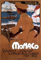 Monaco: Motorcsónak-kiállítás, 1900