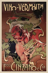 Vermut Cinzano, 1906.