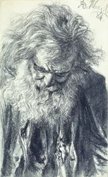 Egy öregember portréja, 1884