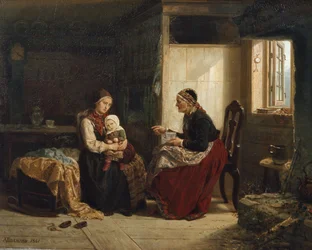 A szomszéd feleség tanácsa (A beteg gyerek)