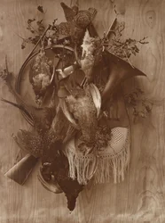 Fácán és fajd, kb. 1865