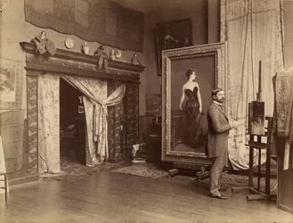 John Singer Sargent műteremben