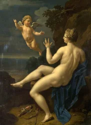 Vénusz és Ámor, 1709