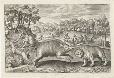 Vadász játék Négylábú állatok (sorozat címe) Animalivm Qvaddrvpedvm (sorozat címe)