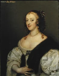 Margaret (1635-1710) 2. Lord Colepeper felesége (olaj, vászon)