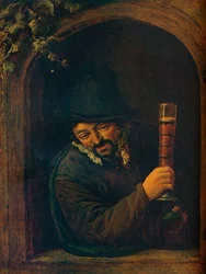 Paraszt az ablakban, c1658