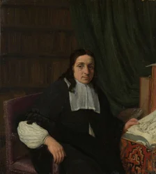 Egy gyűjtő portréja, valószínűleg Constantijn Sennepart (1625-1703)