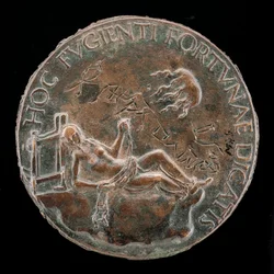 Kantárt tartó női alak [fordítva], valószínűleg 1502 után.
