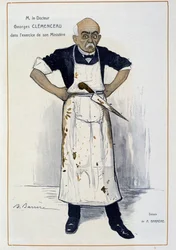 Clémenceau mint hentes – Barrère, a „” Fantasio” című filmben 1906.10.01-től