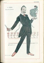 Fantasio, : Metiers, Divat - Tailor Couturier, Paquin, 1907.06.15. (metszet)