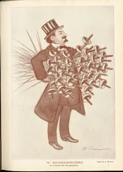 Fantasio, kb. 1912_4_1 - A Barrere (1874-1931) illusztrációja: Vívás - Rouzier Dorcieres