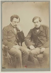 A Goncourt testvérek A Goncourt testvérek, 1855 körül.