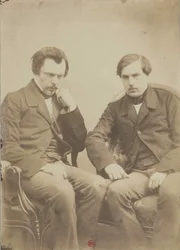 A Goncourt testvérek A Goncourt testvérek, 1855 körül.