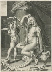 Venus megfésüli a haját
