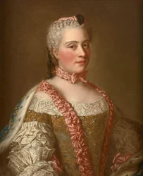 Jean Étienne Liotard után - Marie-Josèphe de Saxe portréja
