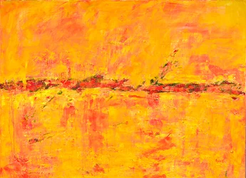 Horizont 2.0, 2017 (akril, vászon)