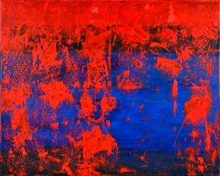 Cím nélkül, 2017 (akril, vászon)