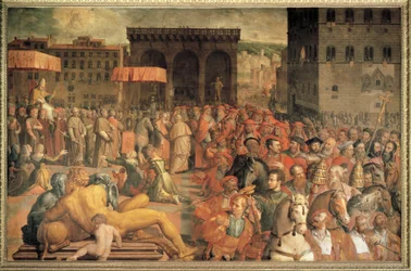 Olaszország, Firenze, X. Leó pápa (Giovanni de Medici) megválasztása után visszatér Firenzébe