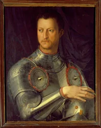 I. Cosimo (1519-74) de Medici portréja