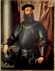 A Condottiere Stefano Colonna portréja