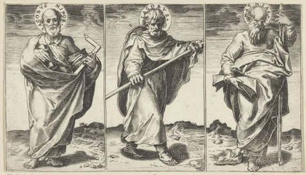 Kisebb Jakab, Nagyobb Jakab és Mattias Krisztus, Mária, Keresztelő János és az apostolok (sorozat címe)