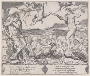 Eros a tengerben, kb. 1514-36.