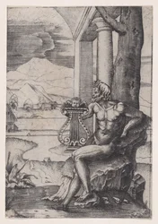 Ember lírával, kb. 1514-36.