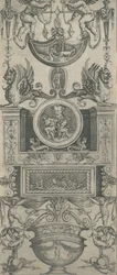 Dísztábla, 1521-ből.