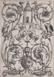 Dísztábla, kb. 1514-36.