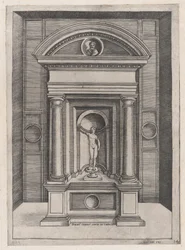 A római nagyszerűség tükre: Jupiter oltára a legrégebbi templomban a C..., kb. 1514-36.