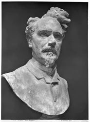 Henri Rochefort (1830-1913) mellszobra (gipsz)