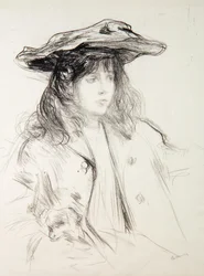 Yvette kutyával