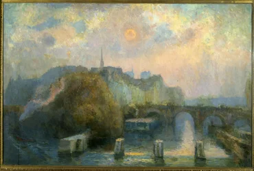 La Cité, Párizs, őszi reggel