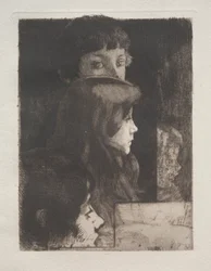 Tanulmány a fejekről, 1899.