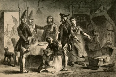 Német katonák behívása amerikai szolgálatra, 1877.