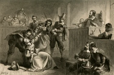 Edmund Cheesemans felesége Berkeley kormányzó előtt, 1877.