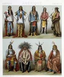 Illustration in “Le costume historique” by Racinet