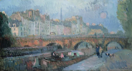 A Pont Neuf és a Quai de la Monnaie, Párizs