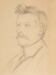 Emil Wikström, vezető portréja