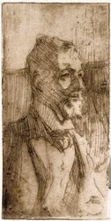 A. W. Finch művész portréja